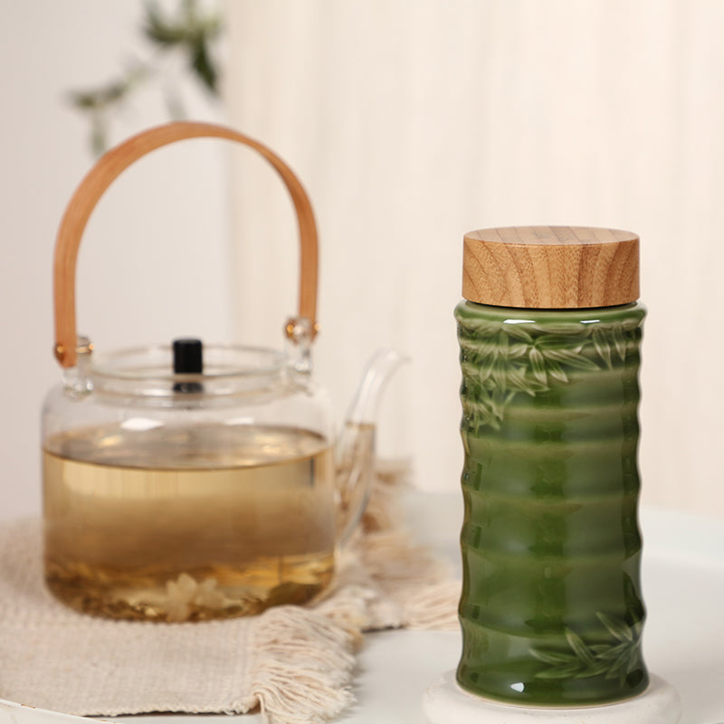 Bamboo Joint Tea Travel Mug (Double Wall)