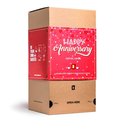 HAPPY ANNIVERSARY SPECIALTY COFFEE GIFT BOX