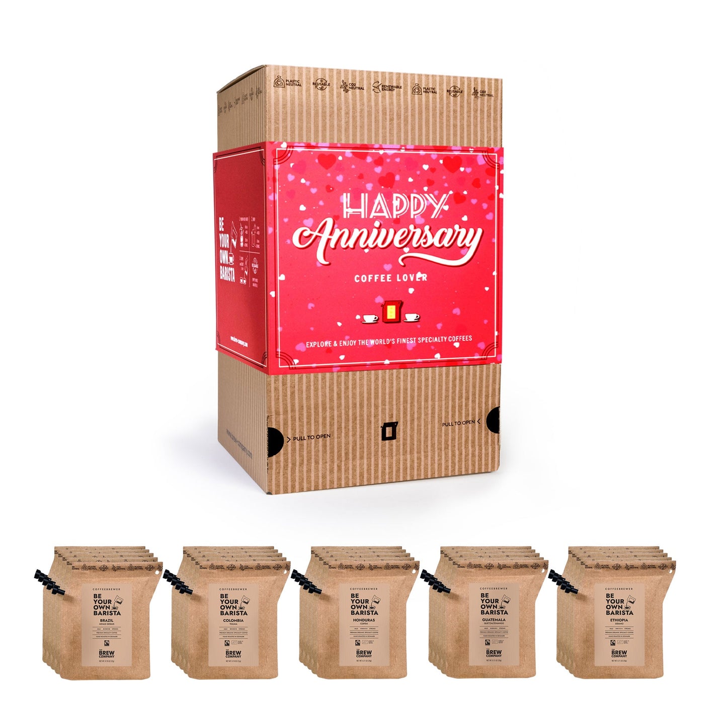 HAPPY ANNIVERSARY SPECIALTY COFFEE GIFT BOX