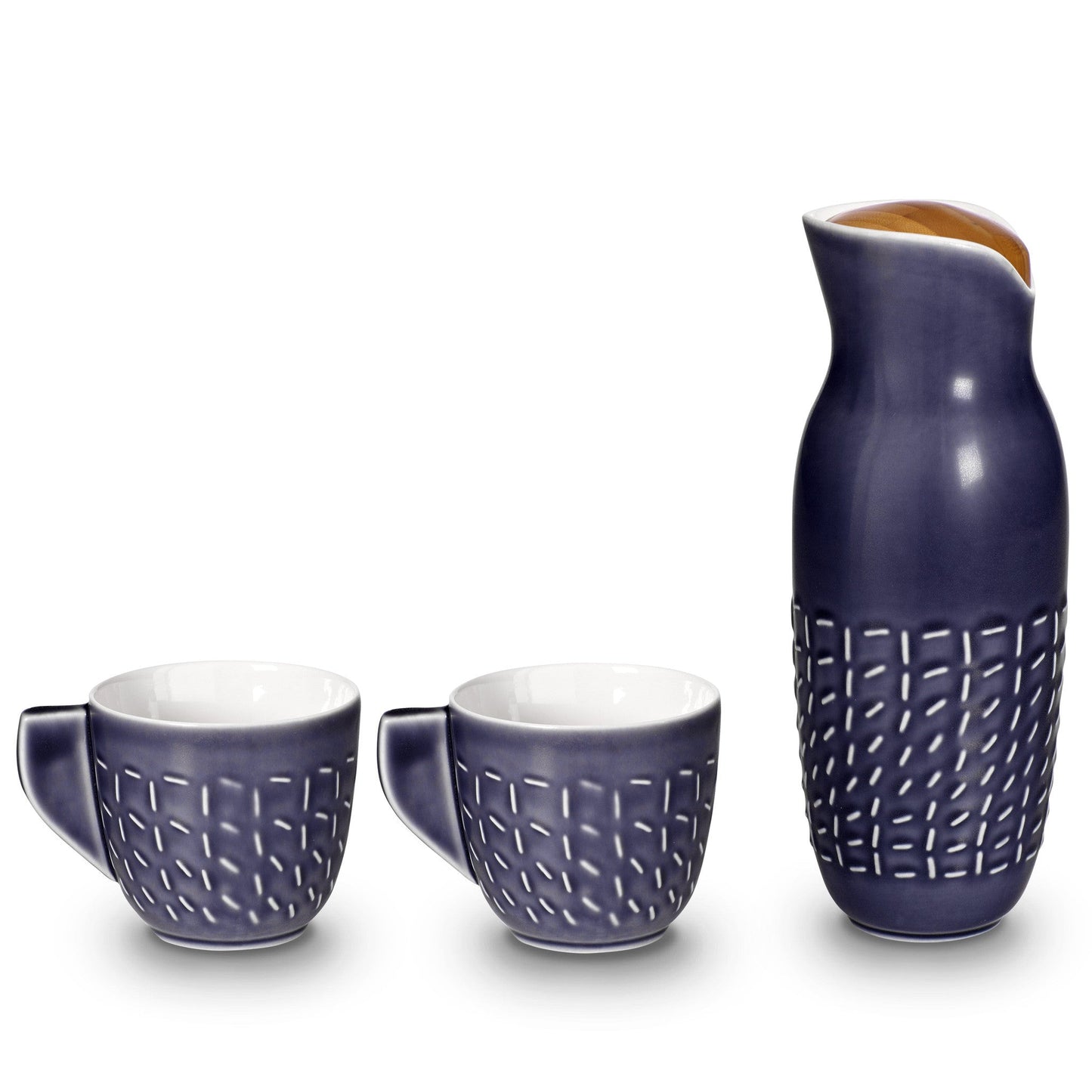 Footprint Carafe Set ( Cup with Handles)