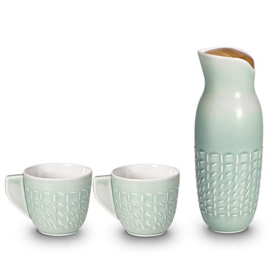 Footprint Carafe Set ( Cup with Handles)