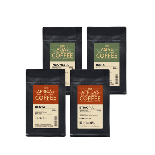 SPECIALTY COFFEE BEANS TASTER PACK ASIA / AFRICA