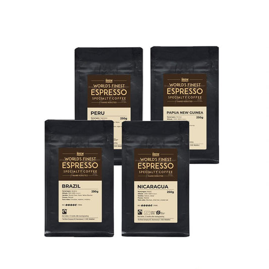 SPECIALTY COFFEE BEANS TASTER PACK ESPRESSO